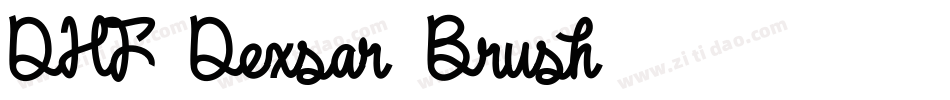 DHF Dexsar Brush字体转换
